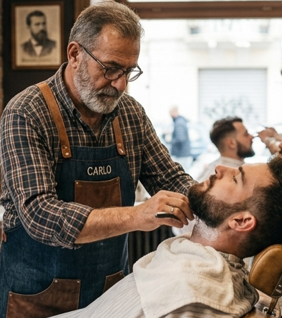 Foto del secondo barbiere